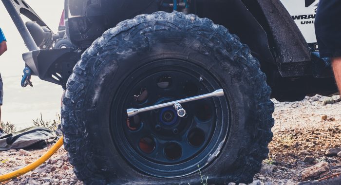 Tyre blowout